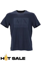 T-Shirt Men Navy Armani Exchange Camiseta